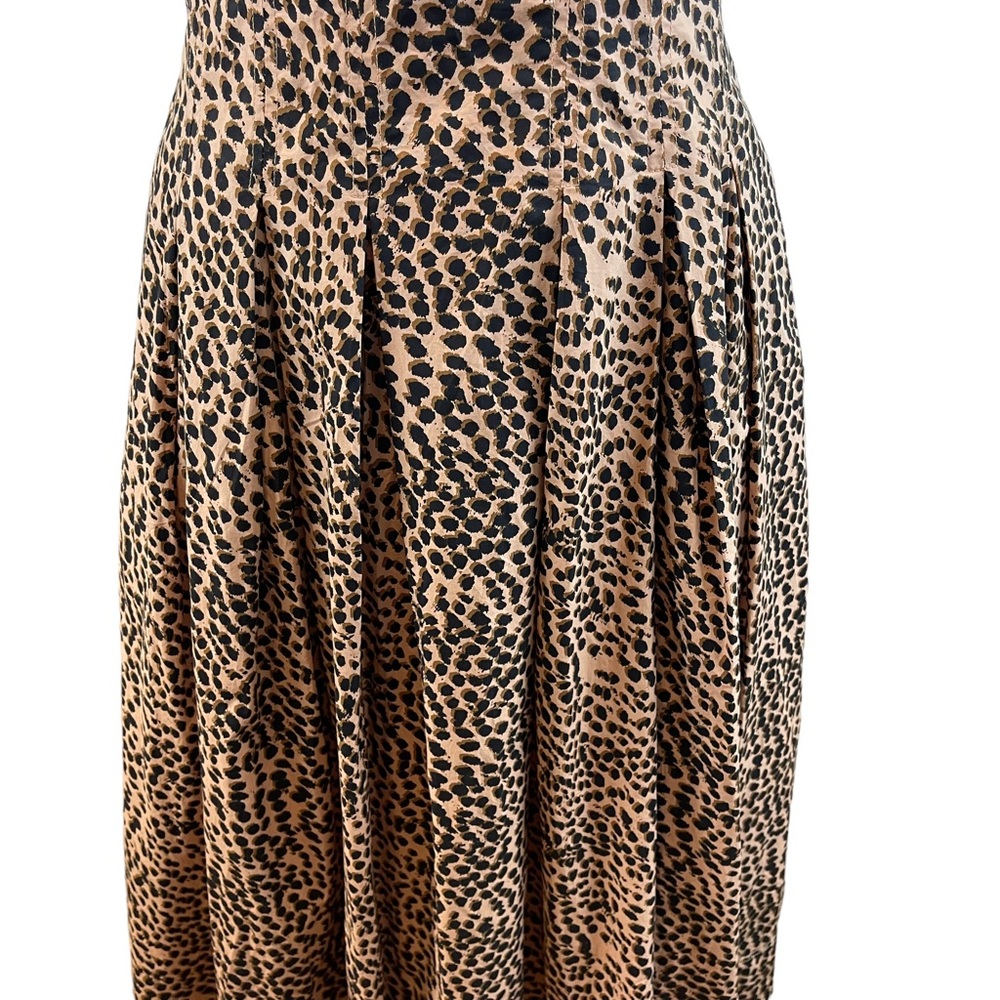 Ulla Johnson Cheetah Print Camille Midi Dress Sz. 4 - Picture 10 of 13